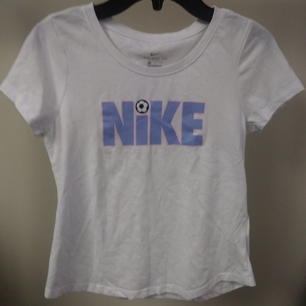 NIKE - Woman White T Shirt - Small  - Dry Fit